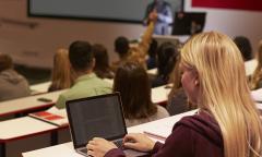 university lecture