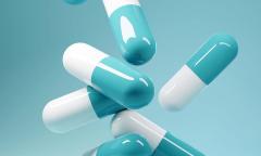 pills falling