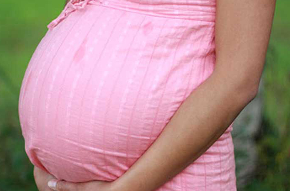pregnant woman