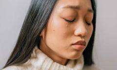 depressed woman