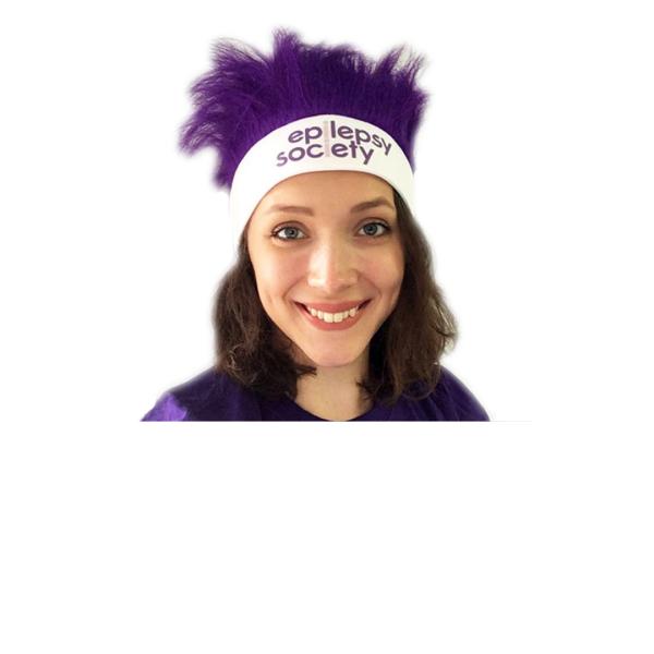 purple wig